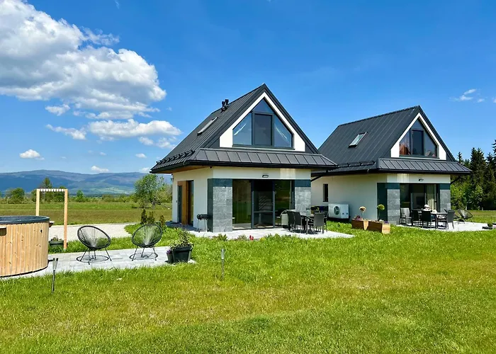 Bialka I Skalka Domki Z Jacuzzi I Widokiem Na Gory - Jacuzzi And Mountain View