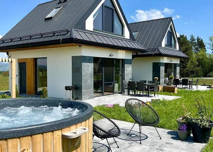 Bialka I Skalka Domki Z Jacuzzi I Widokiem Na Gory - Jacuzzi And Mountain View